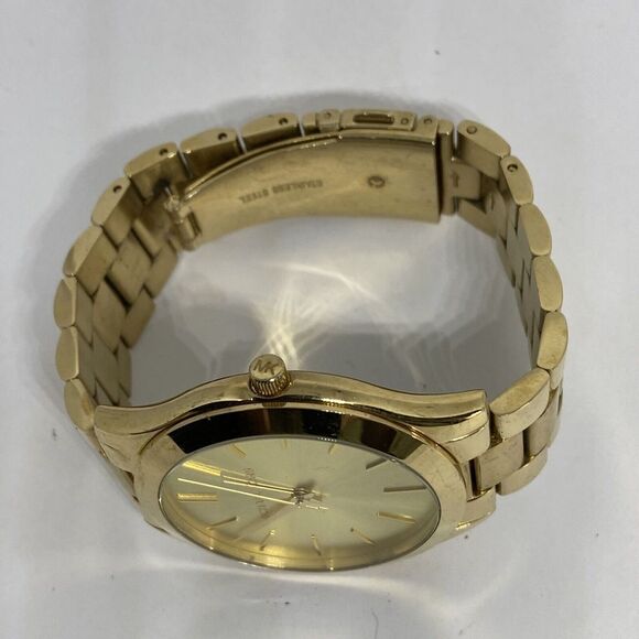 Michael Kors Runway MK3179 Womens Stainless Steel Analog Dial Quartz Watch UC763 - Picture 8 of 12